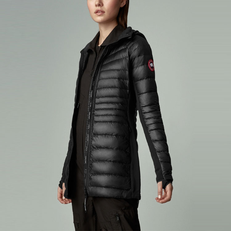 (Women) Canada Goose Shelburne SS21 Black Down Jacket with Logo for Winter Snow Sports 2716L-61 圖 6