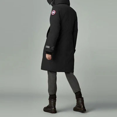 (W) 加拿大鵝 Sherbrooke 黑色派克大衣附紅標 3821L-61 Cheap (W) 加拿大鵝 Sherbrooke 黑色派克大衣附紅標 3821L-61