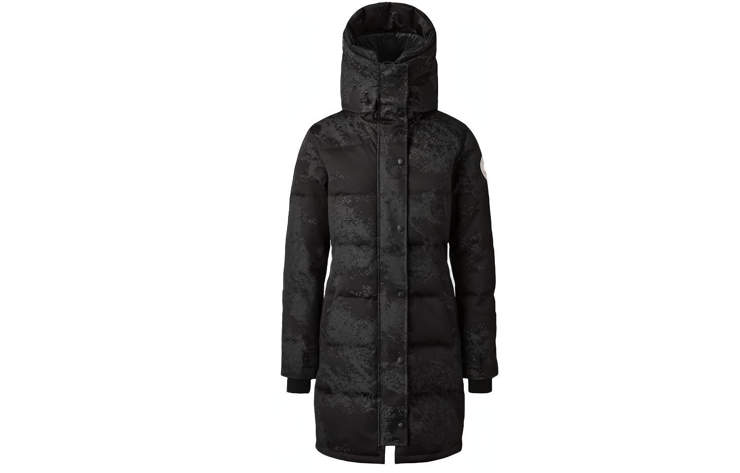 (Women) Canada Goose Sherridon FW21 Black Long Sleeve Down Jacket. 4401L-966