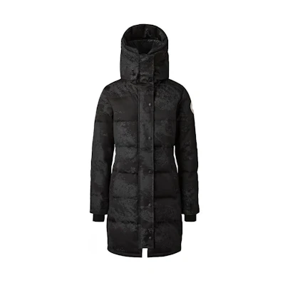 (Women) Canada Goose Sherridon FW21 Black Long Sleeve Down Jacket. 4401L-966