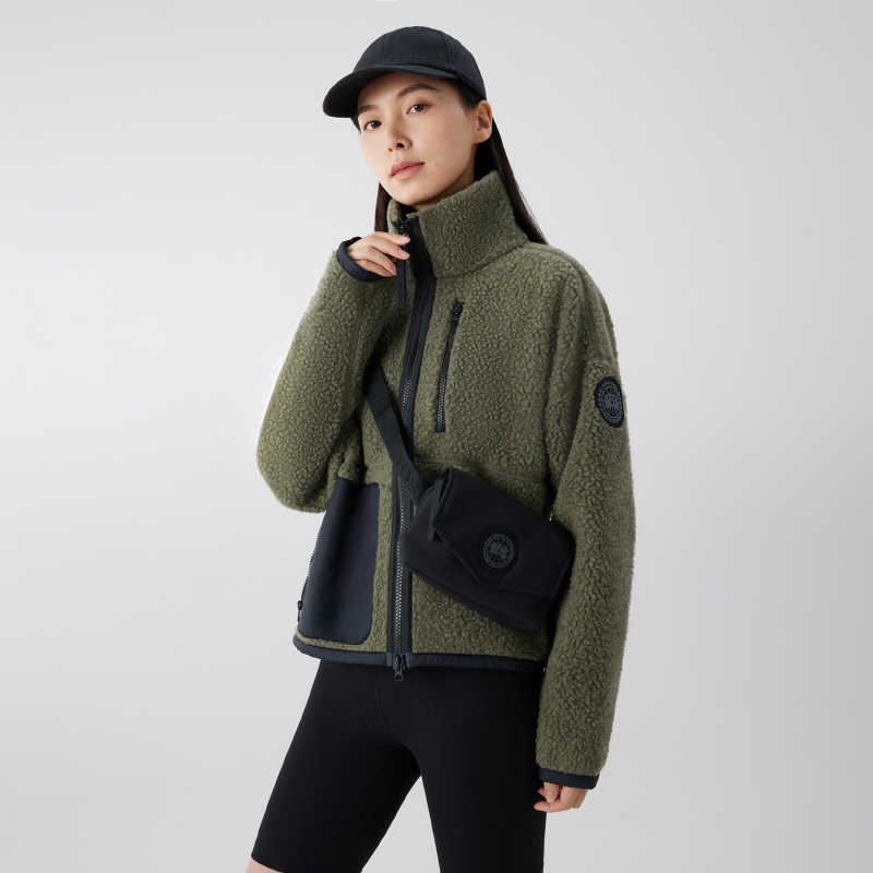 (Women) Canada Goose Simcoe  Green Zip-Up Jacket with Logo Patch. 1101WB-1664 圖 5