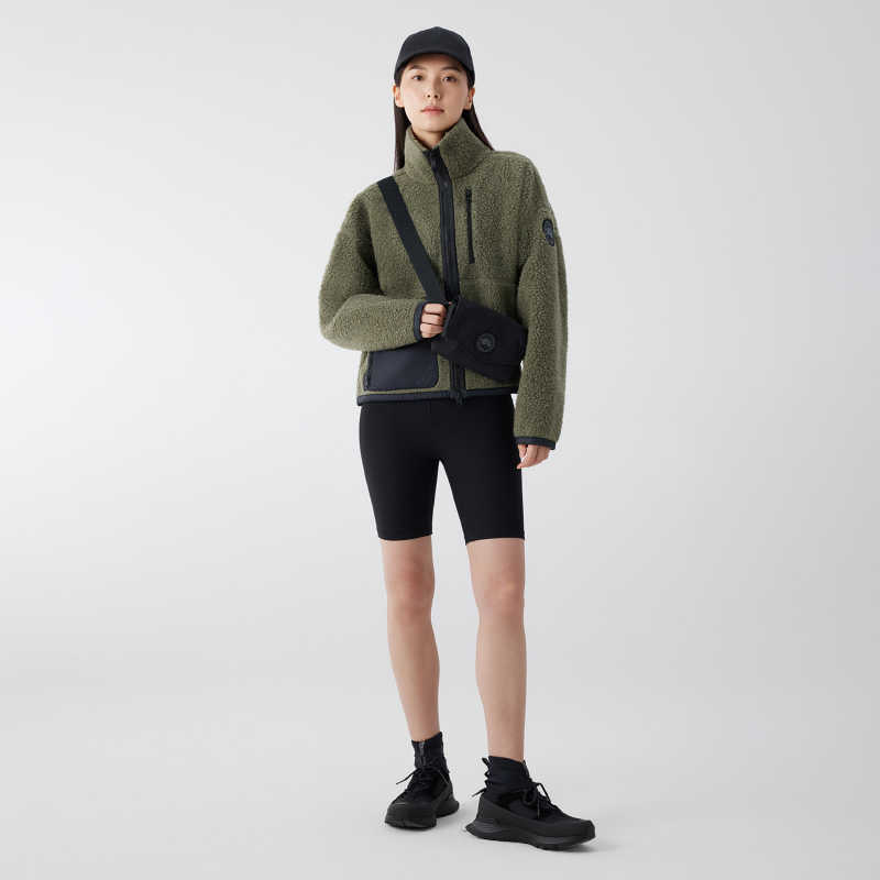 (Women) Canada Goose Simcoe  Green Zip-Up Jacket with Logo Patch. 1101WB-1664 圖 6