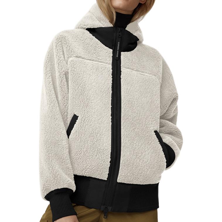 (Women) Canada Goose Simcoe  Red Label Sherpa Wool Fleece Hoodie Jacket. 7016W-950 圖 3