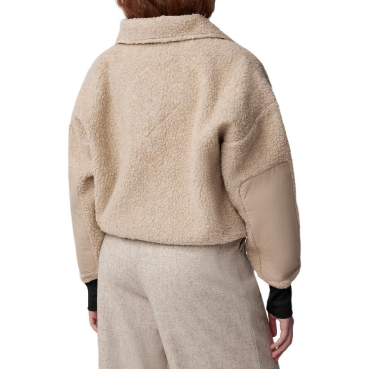 Purchase (W) カナダグース シムコ FW24 ハーフジップ ロゴセーター ライトベージュ 7057W-950