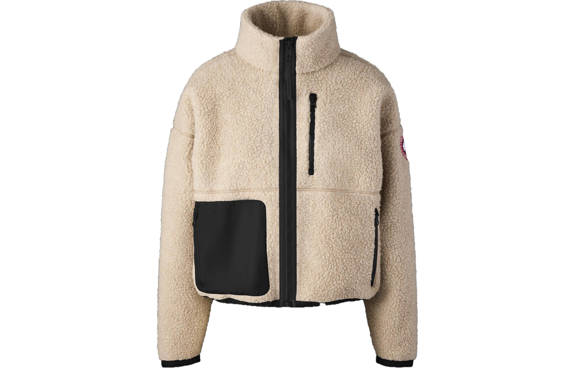 (Women) Canada Goose Simcoe Red Label Classic Fleece Zip Jacket 羊羔绒 Jacket 1101W-950