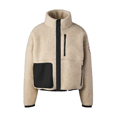 (Women) Canada Goose Simcoe Red Label Classic Fleece Zip Jacket 羊羔绒 Jacket 1101W-950