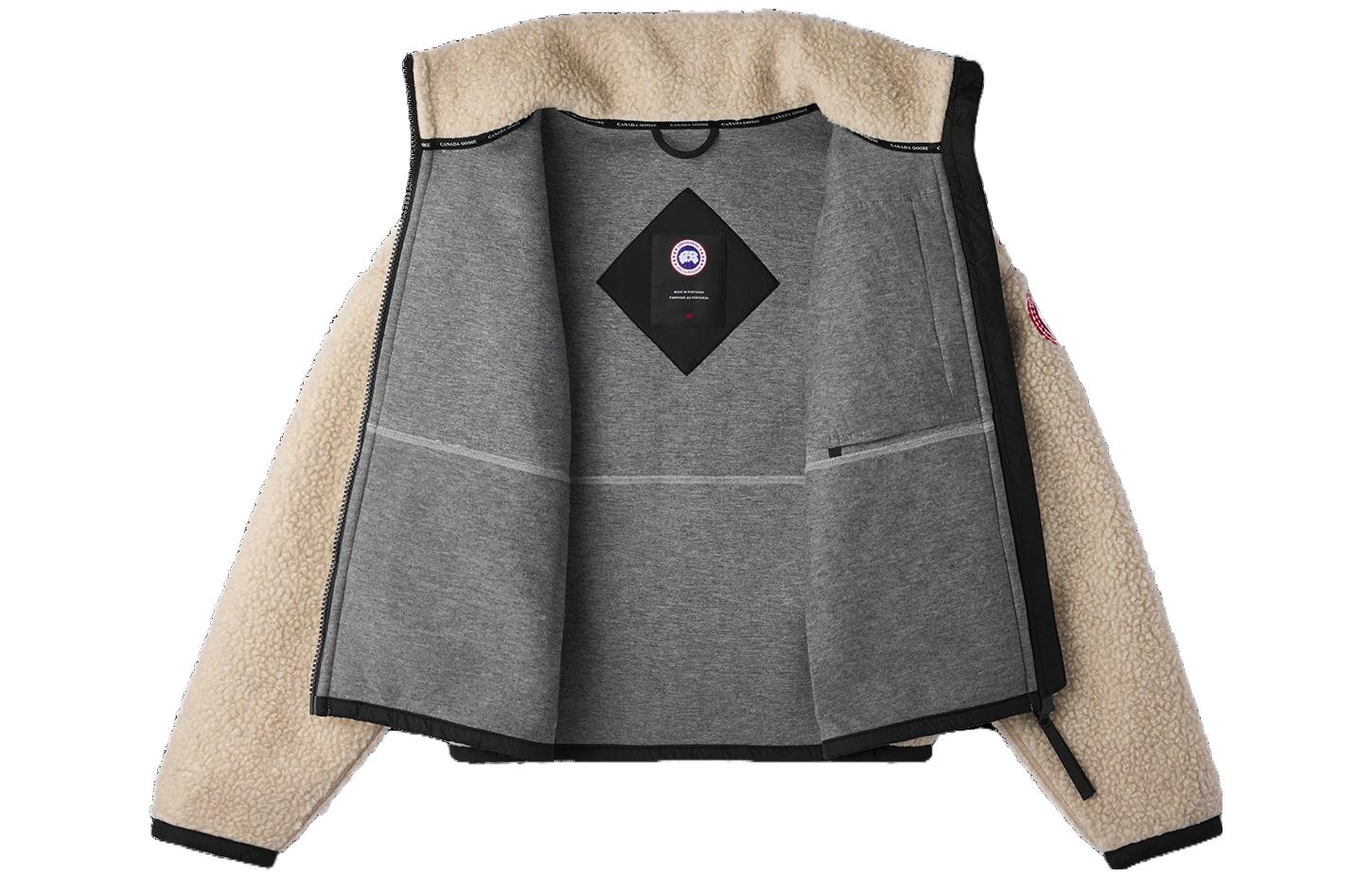 Lookbook (W) Canada Goose Simcoe Red Label Jaket Fleece Zip Klasik 羊羔绒 Jaket 1101W-950