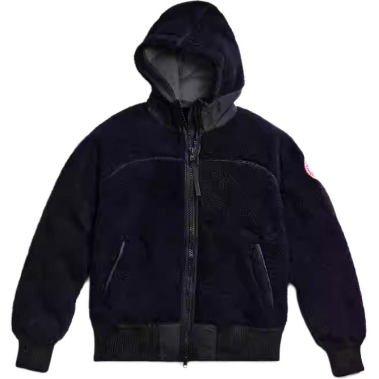 (Women) Canada Goose Simcoe SS22  Black Fleece Hooded Jacket Red Label. 7016W-61