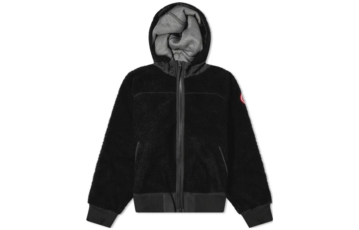 Order (W) カナダグース シムコー SS22 ブラック フリースフーディ ジャケット レッドラベル. 7016W-61