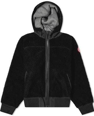 (W) カナダグース シムコー SS22 ブラック フリースフーディ ジャケット レッドラベル. 7016W-61 Order (W) カナダグース シムコー SS22 ブラック フリースフーディ ジャケット レッドラベル. 7016W-61