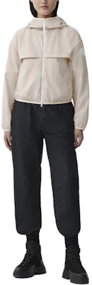 (Women) Canada Goose Sinclair White Zip-Up Hoodie Jacket 2433W-W1621 Lookbook (Women) Canada Goose Sinclair White Zip-Up Hoodie Jacket 2433W-W1621