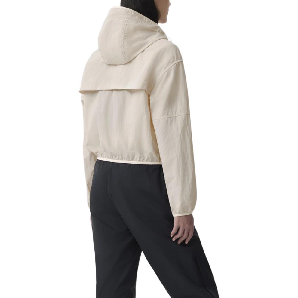 Shop (Women) Canada Goose Sinclair  White Zip-Up Hoodie Jacket 2433W-W1621