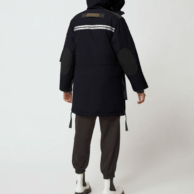 Details for (W) 加拿大鵝 Snow Mantra 徽標長版羽絨大衣 海軍藍 9501L-67