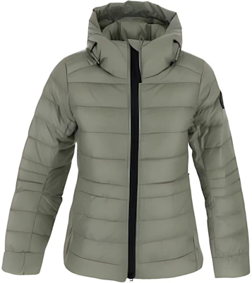 (W) 加拿大鹅纯色拉链连帽羽绒服绿色 2242WB-1481 Buy (W) 加拿大鹅纯色拉链连帽羽绒服绿色 2242WB-1481