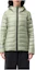 Order (W) 加拿大鹅纯色拉链连帽羽绒服绿色 2242WB-1481