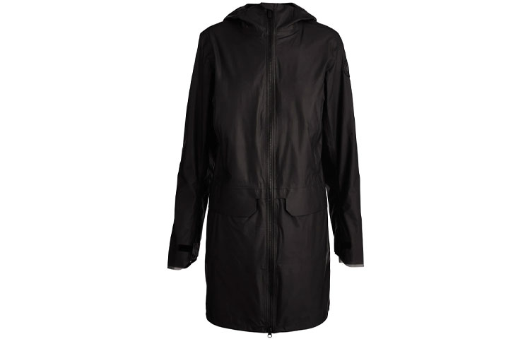 (Women) Canada Goose SS21 Black Casual Hooded Jacket 5615L-102