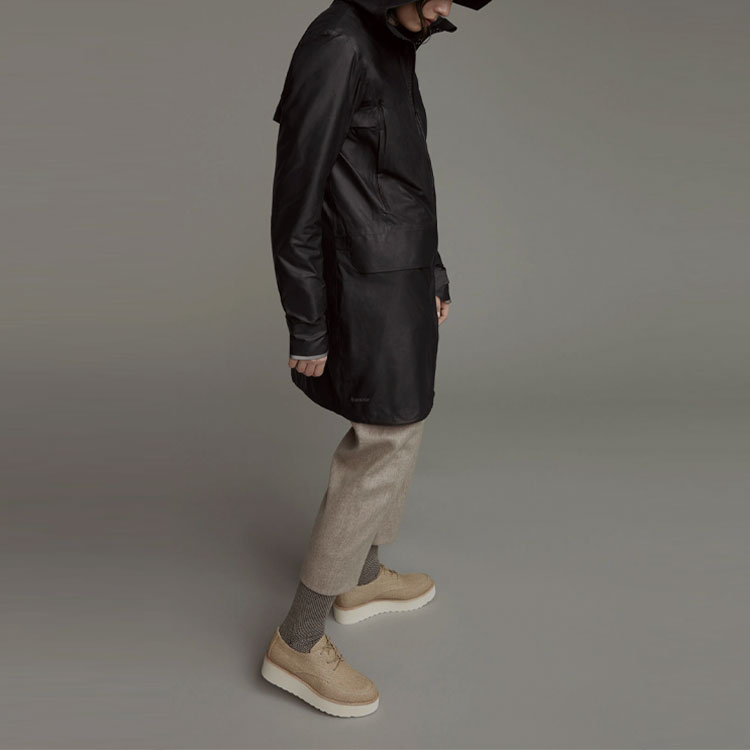 Lookbook (W) 加拿大鹅 SS21 黑色休闲连帽夹克 5615L-102