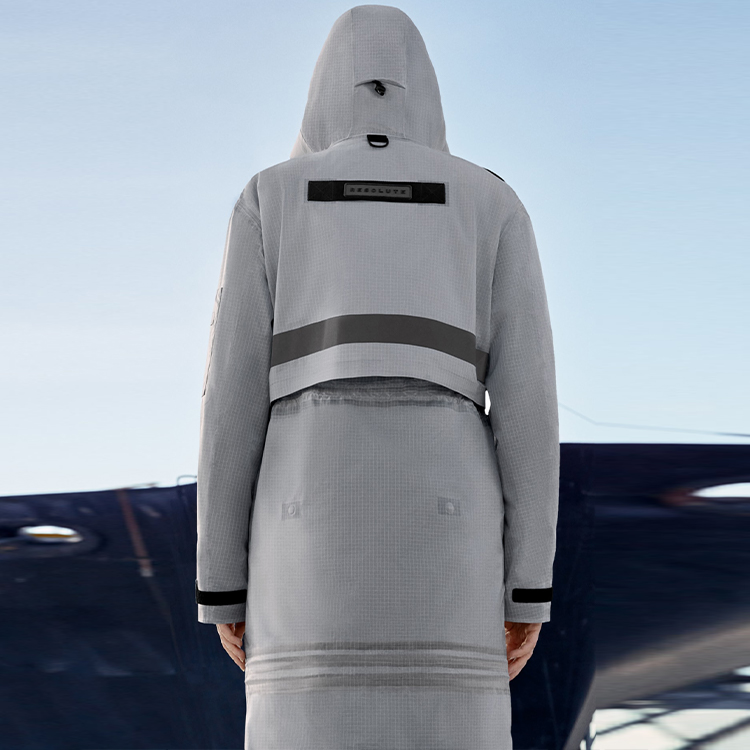 (Women) Canada Goose SS21 Resolute Logo Print Hooded Jacket Grey. 3592LX-291 圖 7