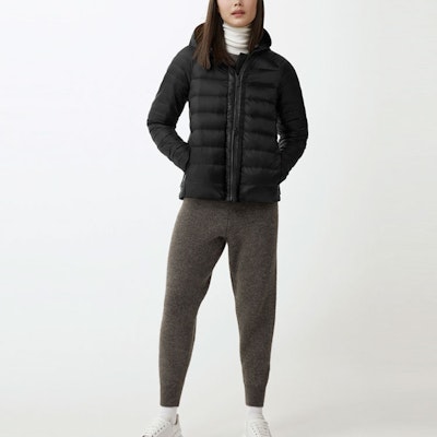 (W) Canada Goose Jaket Hoodie Down Roxboro Hitam SS21 2225LB-61 Shop (W) Canada Goose Jaket Hoodie Down Roxboro Hitam SS21 2225LB-61