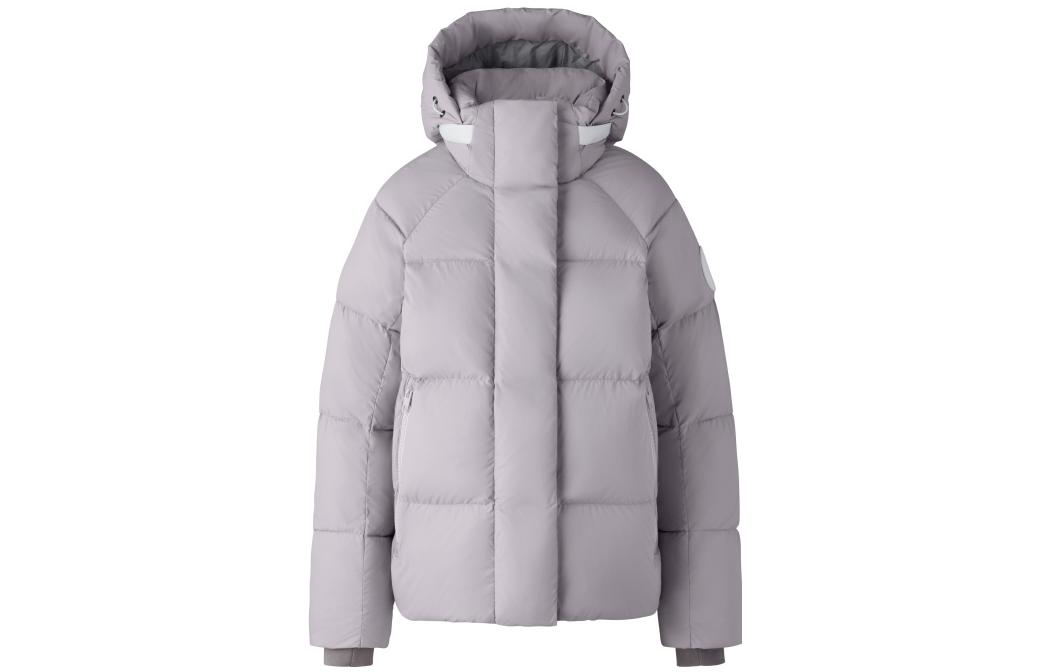 (Women) Canada Goose SS22 Pastels Junction Purple Down Jacket with Detachable Hood for Women. 2602LB1-1255