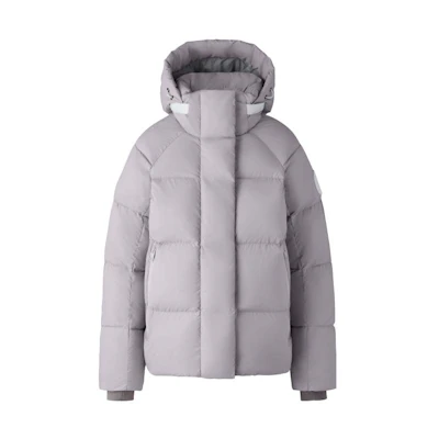 (Women) Canada Goose SS22 Pastels Junction Purple Down Jacket with Detachable Hood for Women. 2602LB1-1255
