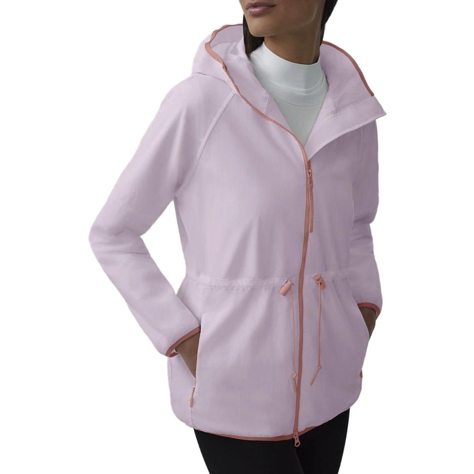 (Women) Canada Goose SS23  Lightweight Zip Hoodie Jacket - Sunset Pink. 2438WB-1254 圖 5