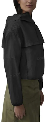 (W) 加拿大鹅 SS23 纯色标志连帽外套 黑色 2433WB-61 Lookbook (W) 加拿大鹅 SS23 纯色标志连帽外套 黑色 2433WB-61