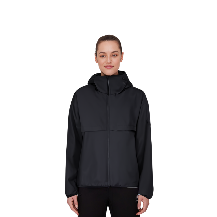 Purchase (W) 加拿大鹅 SS23 纯色标志连帽外套 黑色 2433WB-61