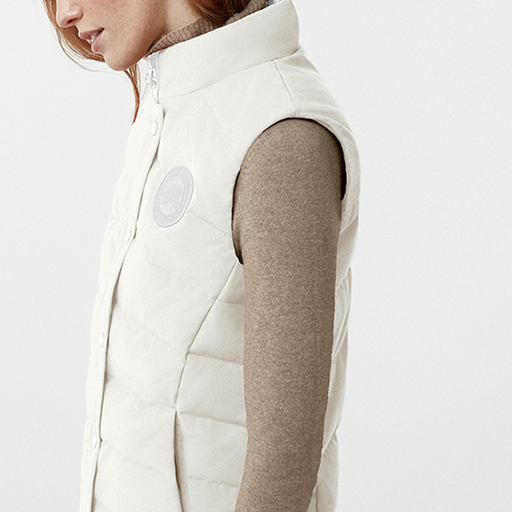 (Women) Canada Goose SS23 HUMANATURE  Waterproof Down Vest Beige. 2836W1-99 圖 6