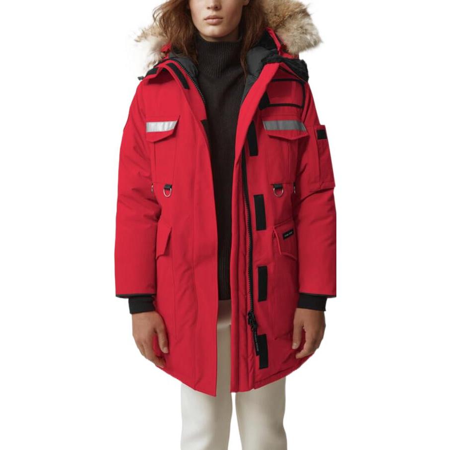 (Women) Canada Goose SS23 Resolute Parka Long Down Jacket Red 8501L-11 圖 4
