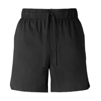 (Women) Canada Goose SS24 Kaslo Black Windproof Drawstring Casual Shorts. 7501W-61