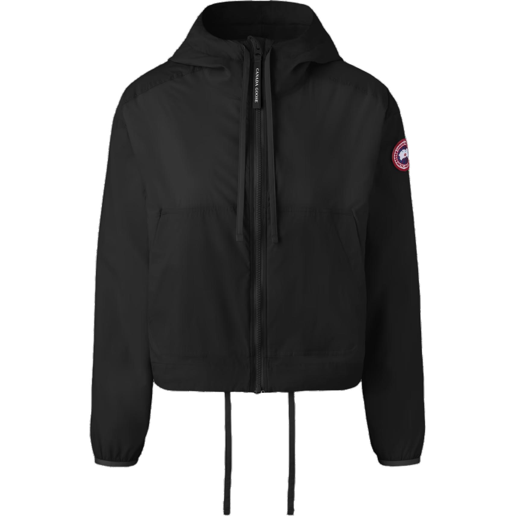 (Women) Canada Goose SS24 Kaslo Windproof Logo Hooded Short Jacket  Black. 2444W-61 圖 2