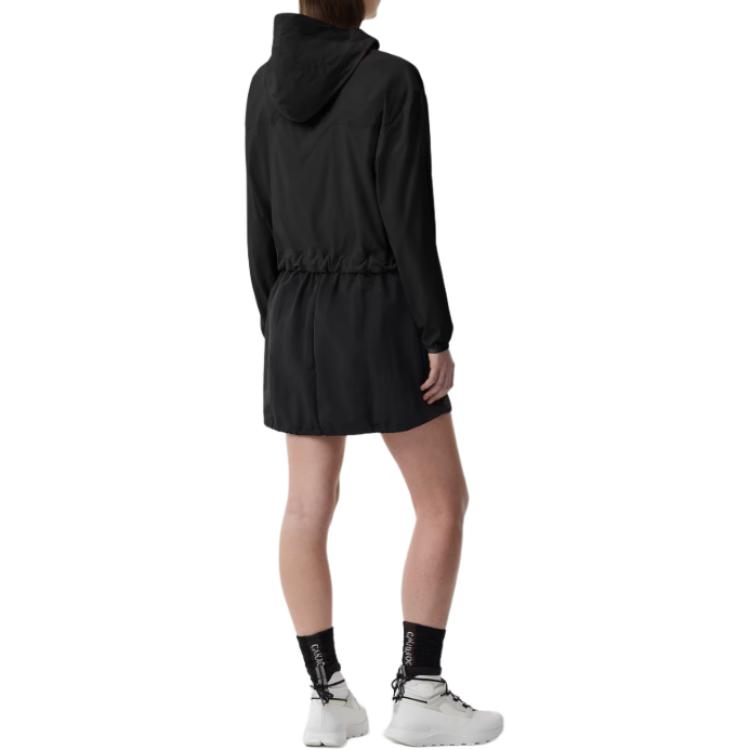 (Women) Canada Goose SS24 Kaslo Windproof Logo Hooded Short Jacket  Black. 2444W-61 圖 4