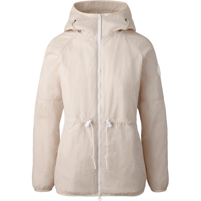 (Women) Canada Goose SS24 Lundell Windproof Waterproof Beige Hooded Jacket Women’s. 2438WW-1621