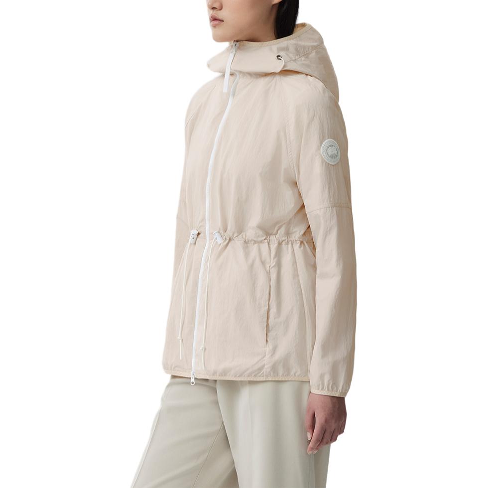 Details for (W) 캐나다구스 SS24 룬델 방풍 방수 베이지 후드 자켓 여성용. 2438WW-1621