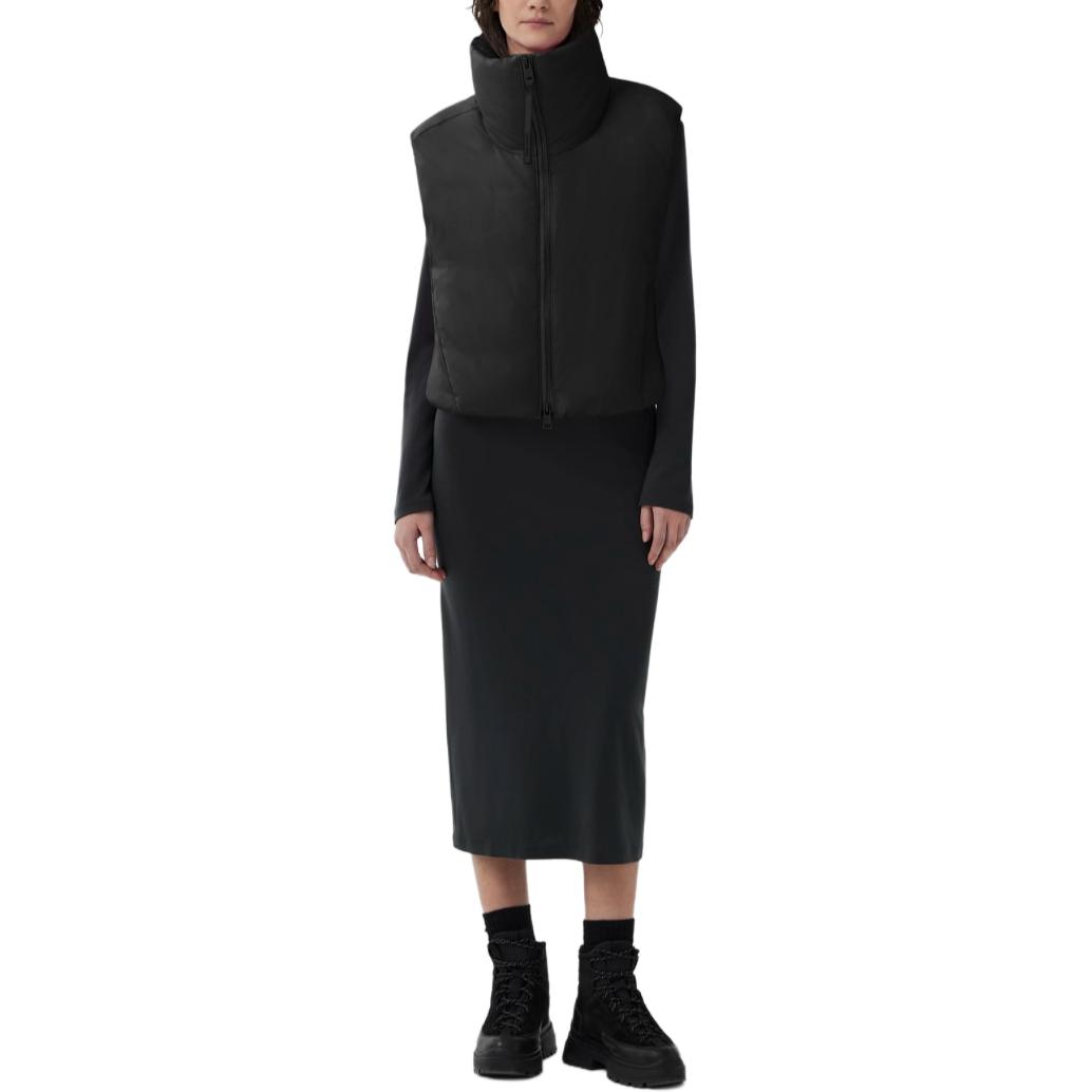 Shop (W) 加拿大鹅 SS24 Spessa 防风防水马甲 黑色 4847W-61