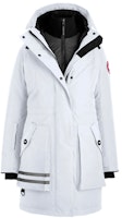 (Women) Canada Goose Toronto Red Label Printed Down Jacket White 1049L-595 (Women) Canada Goose Toronto Red Label Printed Down Jacket White 1049L-595