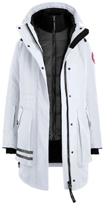 (W) Canada Goose Toronto Red Label Jaket Putih Printed Down 1049L-595 Lookbook (W) Canada Goose Toronto Red Label Jaket Putih Printed Down 1049L-595