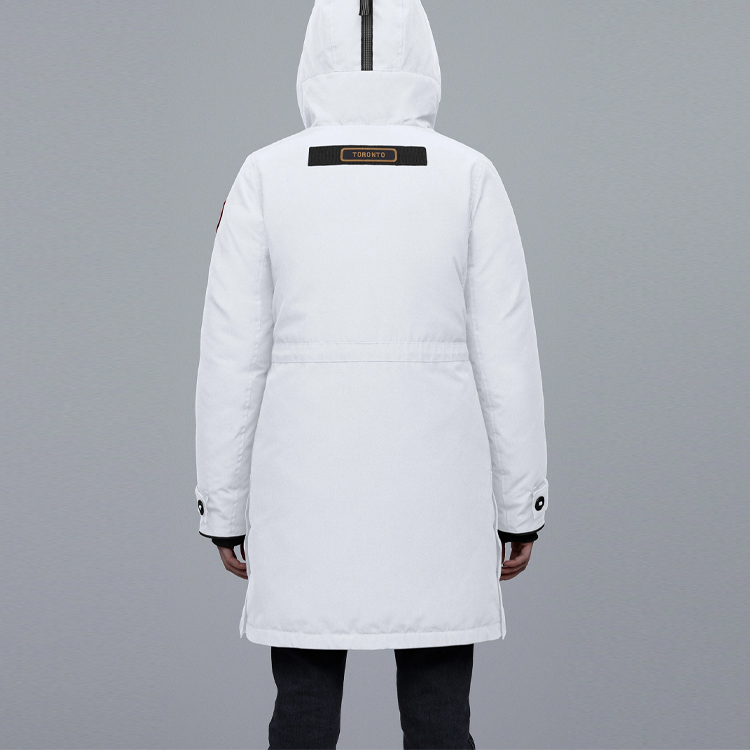 Details for (W) Canada Goose Toronto Red Label Jaket Putih Printed Down 1049L-595