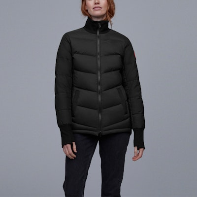 (W) Canada Goose Toronto Red Label Jaket Putih Printed Down 1049L-595 1