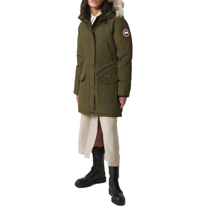 (Women) Canada Goose Trillium  Army Green Down Jacket - Waterproof & Windproof. 6660L-MILITARYGREEN 圖 3