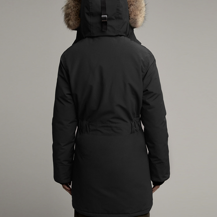 (Women) Canada Goose Trillium Black Long Parka, Red Label, Windproof Winter Coat 6660LA-61 圖 4