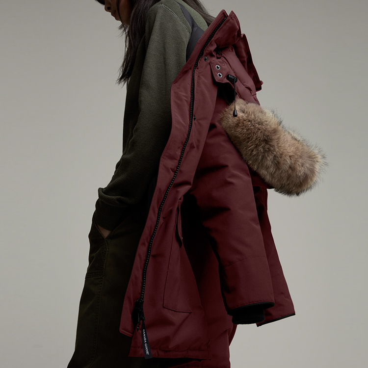 (Women) Canada Goose Trillium Fit Red Label Parka Jacket Elderberry Color 6660LA-810 圖 6