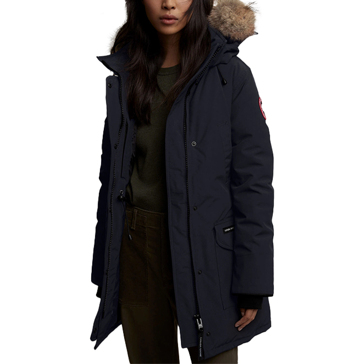 (Women) Canada Goose Trillium Fusion Fit Parka Navy Winter Waterproof Jacket 6660LA-67 圖 3
