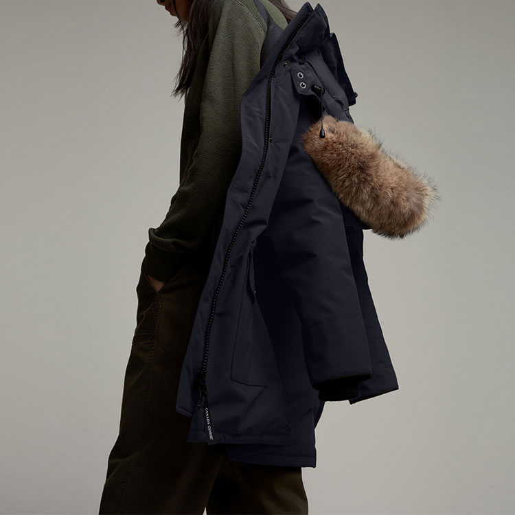 (Women) Canada Goose Trillium Fusion Fit Parka Navy Winter Waterproof Jacket 6660LA-67 圖 5