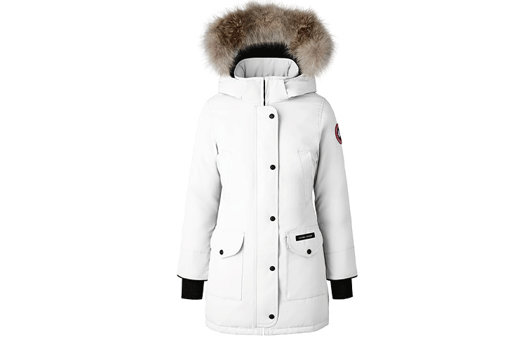 (Women) Canada Goose Trillium Fusion Fit Parka Winter Coat White 6660LA-433