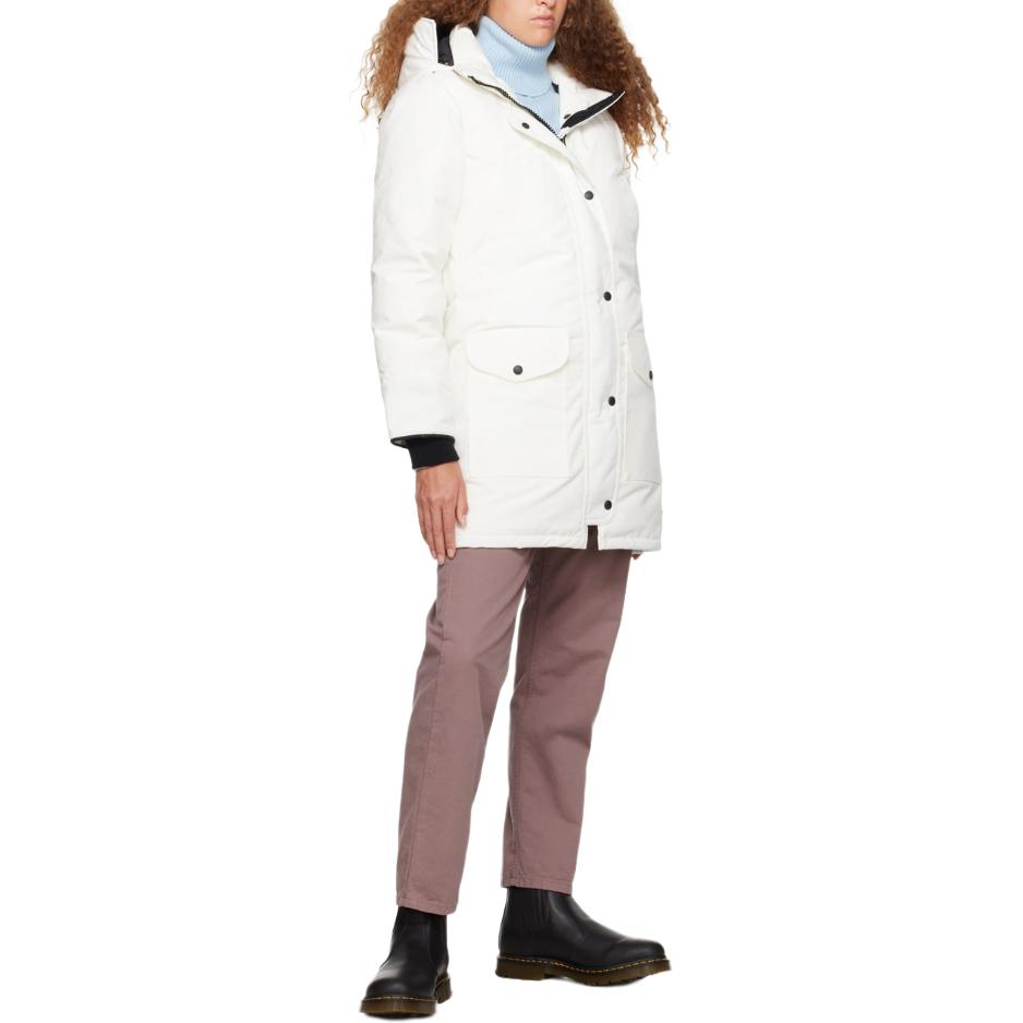 Purchase (Women) Canada Goose Trillium FW22  White Hooded Waterproof Down Parka Jacket. 6660W-433