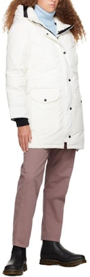 (Women) Canada Goose Trillium FW22 White Hooded Waterproof Down Parka Jacket. 6660W-433 Purchase (Women) Canada Goose Trillium FW22 White Hooded Waterproof Down Parka Jacket. 6660W-433