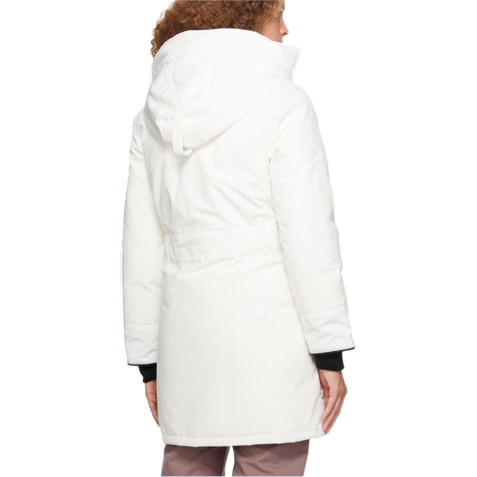 Details for (Women) Canada Goose Trillium FW22  White Hooded Waterproof Down Parka Jacket. 6660W-433