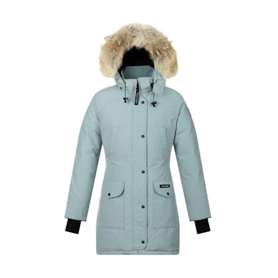 (Women) Canada Goose Trillium Parka, Blue 防风防水羽绒服, Winter Collection 6660L-808